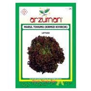 Arzuman Sebze Kırmızı Kıvırcık Marul Tohumu