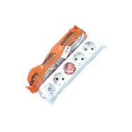 Asel RT-RYL-HMR10697 4'lü 3 Metre Topraklı Grup Priz