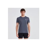 Asics 2011C341-020 CORE SS TOP Bisiklet Yaka Düz Gri Erkek T-shirt