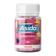Asido Frutti 80 Çiğneme Tableti