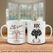 Asil Hediyelik 21 Mart-19 Nisan Koç Burcu Özellikleri-Astroloji-Kupa Bardak