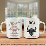 Asil Hediyelik 21 Nisan-21 Mayıs Boğa Burcu Özellikleri-Astroloji-Kupa Bardak