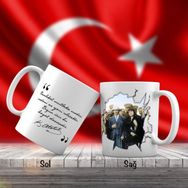 Asil Hediyelik Kıyafet Ve Şapka İnklabı Mustafa Kemal Atatürk-Atatürkün Sözleri -Kupa Bardak