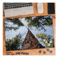 Asil Hobi Ağaç Gövdesi-Ağaç Yaprakları-Doğa Yapboz-Ayak Destekli Çerçeveli 240 Parça Puzzle