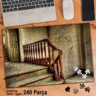 Asil Hobi Antika Ev-Eskitme-Nostalji Yapboz-Ayak Destekli Çerçeveli 240 Parça Puzzle