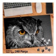 Asil Hobi Baykuş-Yırtıcı Kuş-Vahşi Hayvan Yapboz-Ayak Destekli Çerçeveli 240 Parça Puzzle
