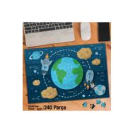 Asil Hobi Bilim-Araştırma-Dünya-Uzay-Gezegen Yapboz-Ayak Destekli Çerçeveli 240 Parça Puzzle