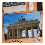 Asil Hobi Brandenburg Kapısı-Almanya-Mimari Yapboz-Ayak Destekli Çerçeveli 240 Parça Puzzle