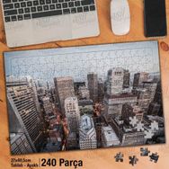 Asil Hobi Büyük Şehir-Gökdelenler Ve Binalar-Mimari-Yapboz-Ayak Destekli 240 Parça Puzzle