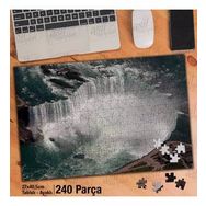 Asil Hobi Deniz-Şelale-Manzara-Tabiat-Tekne Yapboz-Ayak Destekli Çerçeveli 240 Parça Puzzle