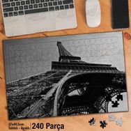 Asil Hobi Eiffel Tower-Eyfel Kulesi-Mimari Yapboz-Ayak Destekli Çerçeveli 240 Parça Puzzle