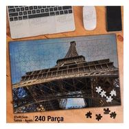 Asil Hobi Eyfel Kulesi-Gökyüzü-Tarihi-Kültür Yapboz-Ayak Destekli Çerçeveli 240 Parça Puzzle