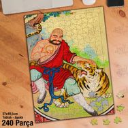 Asil Hobi Fuhu Lohan-Budist-Kaplan Yapboz-Ayak Destekli 240 Parça Puzzle