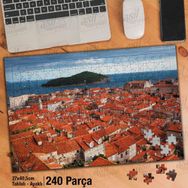 Asil Hobi Güney Dalmaçya Bölgesinde Adriyatik Deniz Yapboz-Ayak Destekli Çerçeveli 240 Parça Puzzle