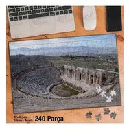 Asil Hobi Hierapolis-Pamukkale-Antik Kent Yapboz-Ayak Destekli Çerçeveli 240 Parça Puzzle