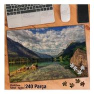 Asil Hobi Hintersee-Almanya-Gölet-Alp Dağları Yapboz-Ayak Destekli Çerçeveli 240 Parça Puzzle