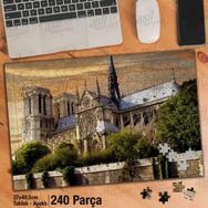 Asil Hobi Kilise-Ağaçlar-Mimari-Din-İnanç Yapboz-Ayak Destekli Çerçeveli 240 Parça Puzzle