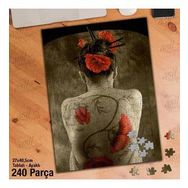 Asil Hobi Kimono-Çin-Kadın-Ayak Destekli 240 Parça Puzzle