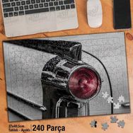 Asil Hobi Klasik Model Nostalji Araba-Antika Yapboz-Ayak Destekli Çerçeveli 240 Parça Puzzle
