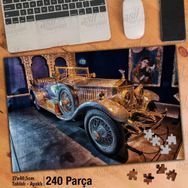 Asil Hobi Klasik Nostalji Araba Yapboz-Ayak Destekli 240 Parça Puzzle