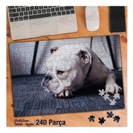 Asil Hobi Köpek-Hayvan-Buldok-Evcil Hayvan Yapboz-Ayak Destekli Çerçeveli 240 Parça Puzzle
