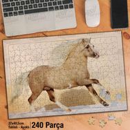 Asil Hobi Midilli-Vahşi Yaşam-Hayvan-Doğa Yapboz-Ayak Destekli Çerçeveli 240 Parça Puzzle