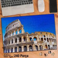 Asil Hobi Muhteşem Dünya-İtalya-Tarihi Yapı Yapboz-Ayak Destekli Çerçeveli 240 Parça Puzzle