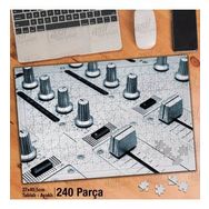 Asil Hobi Müzik-Elektro-Düğmeler-Kayıt Yapboz-Ayak Destekli Çerçeveli 240 Parça Puzzle