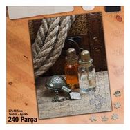 Asil Hobi Parfüm Şişeleri-Halat-Koku Yapboz-Ayak Destekli Çerçeveli 240 Parça Puzzle