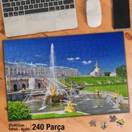 Asil Hobi Petersburg-Petergof Sarayı-Mimari Yapboz-Ayak Destekli Çerçeveli 240 Parça Puzzle
