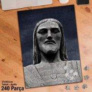 Asil Hobi Rio De Janeiro-Brezilya-Taş Heykel Yapboz-Ayak Destekli Çerçeveli 240 Parça Puzzle