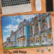 Asil Hobi Rusya'nın Katherine Sarayı-Mimari Yapboz-Ayak Destekli Çerçeveli 240 Parça Puzzle