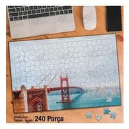 Asil Hobi San Francisco-Sisli Gate Köprüsü-Yapboz-Ayak Destekli 240 Parça Puzzle