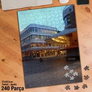 Asil Hobi Şehir-Lüks Otel-Cadde-Mimari Yapboz-Ayak Destekli Çerçeveli 240 Parça Puzzle