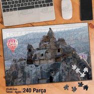 Asil Hobi Sıcak Hava Balonu-Nevşehir-Kapadokya Yapboz-Ayak Destekli Çerçeveli 240 Parça Puzzle