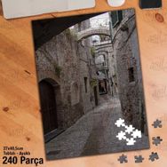 Asil Hobi Sokak-Taş-Yapı-Mimari Yapboz-Ayak Destekli Çerçeveli 240 Parça Puzzle