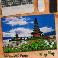 Asil Hobi Tapınak-Bitki Ve Çiçekler-Gökyüzü Yapboz-Ayak Destekli Çerçeveli 240 Parça Puzzle