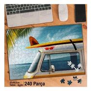 Asil Hobi Tatil-Woswos-Araba-Ağaç-Deniz Yapboz-Ayak Destekli Çerçeveli 240 Parça Puzzle