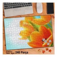 Asil Hobi Turuncu Çiçekler-Bitki-Doğa Yapboz-Ayak Destekli Çerçeveli 240 Parça Puzzle