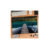 Asilmeydan 424483195 240 Parça Göl Üstünde Tahta Iskele Manzara Puzzle Yapboz Tablo