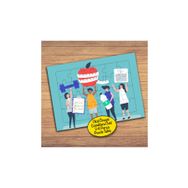 Asilmeydan 428030628 24 Parça Sağlık Formda Insanlar Çocuk Puzzle Yapboz Tablo