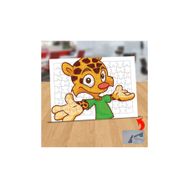 Asilmeydan 433156324 99 Parça Sevimli Küçük Zürafa Puzzle Yapboz Tablo