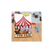 Asilmeydan 433218955 99 Parça Eğlenceli Sirk Çadırı Puzzle Yapboz Tablo