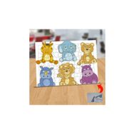 Asilmeydan 433219183 99 Parça Sevimli Bakışlı Hayvanlar Puzzle Yapboz Tablo