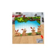 Asilmeydan 433232773 99 Parça Ağaç Altında Tavşanlar Puzzle Yapboz Tablo