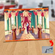 Asilmeydan 433237764 99 Parça Sarayda Evlenen Çift Puzzle Yapboz Tablo