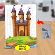 Asilmeydan 433245921 99 Parça Iskeleli Şato Yolu Puzzle Yapboz Tablo
