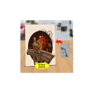 Asilmeydan 433408420 99 Parça Madende Raylı Araba Puzzle Yapboz Tablo