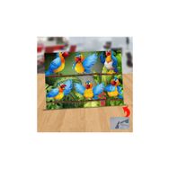 Asilmeydan 433440170 99 Parça Neşeli Renkli Kuş Puzzle Yapboz Tablo