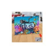 Asilmeydan 433465013 99 Parça Dalış Yapan Adam Puzzle Yapboz Tablo